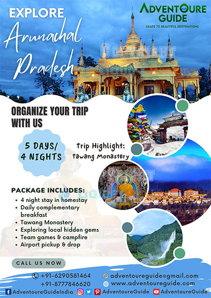 Adventoure Guide Flyer-Arunachal Pradesh